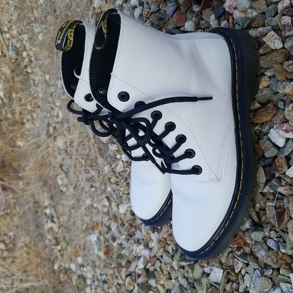 Doc Martens White Luana Size EU 38 VGC - Picture 3 of 10